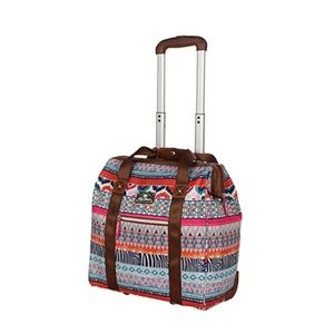 Lily Bloom Wheeled Cabin  Carry-On in Tiger Stripe